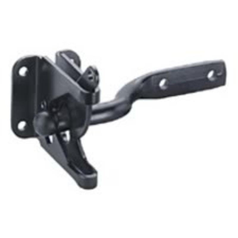 Brainerd Flush Mount Gate Latch Black Finish 31690 Brainerd 31690