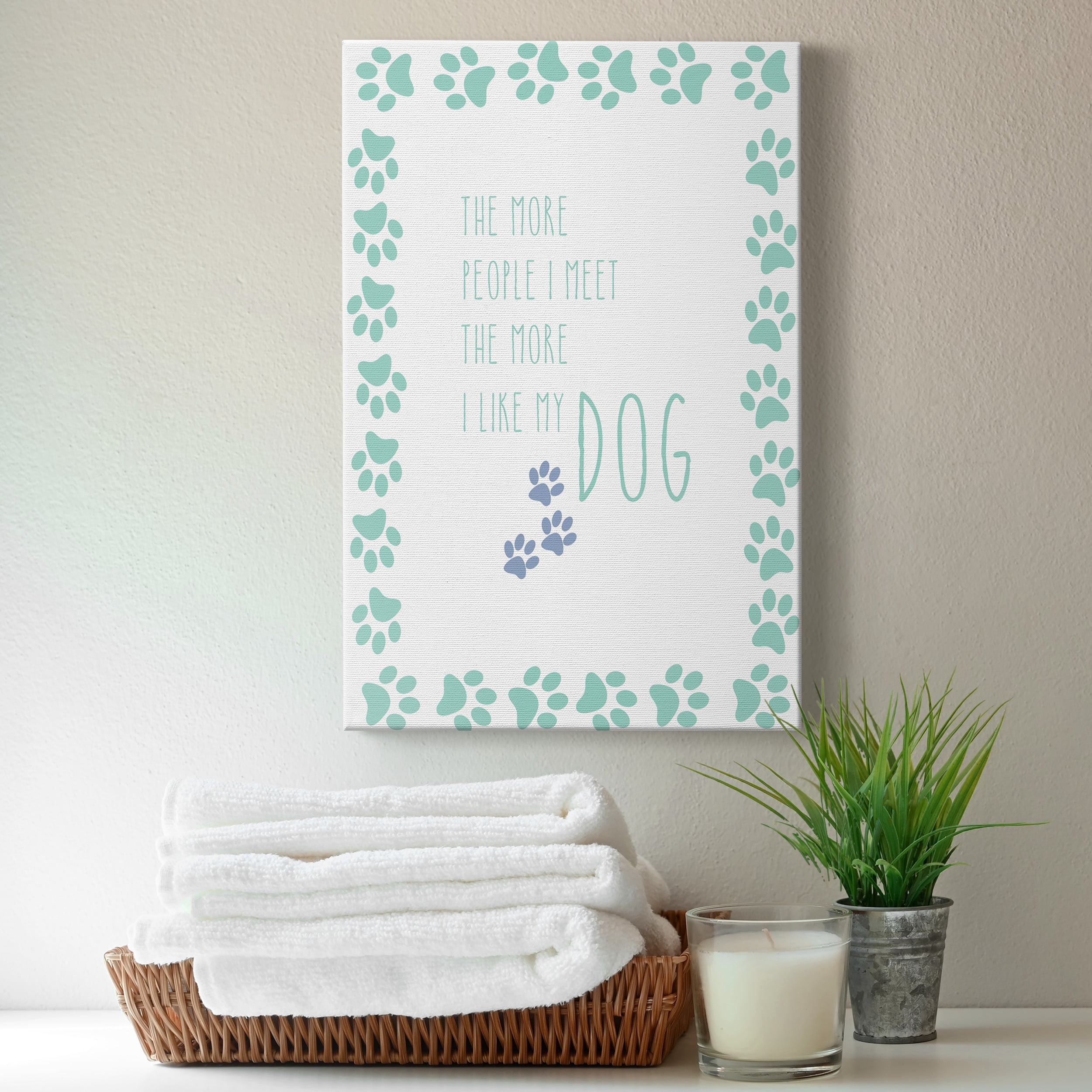 My Dog Premium Gallery Wrapped Canvas - Ready to Hang - 8 x 12