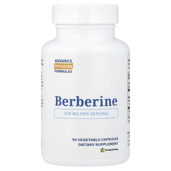 Advance Physician Formulas Berberine, 500 mg, 90 Vegetable Capsules