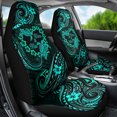 thumbnail image 2 of Polynesian Turtle Valentine Car Seat Cover You And Me Turquoise Hibiscus Heart, 2 of 4