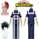 thumbnail image 2 of Disfraz de Anime My Hero Academia Boku No Hero Todoroki Shoto para hombre y mujer, uniforme escolar, traje de gimnasio, camiseta y pantalones Midoriya Izuku, 2 of 4