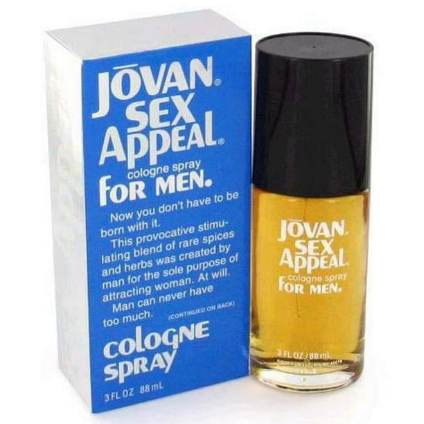 Jovan Sex Appeal by Coty for Men - 4 oz After Shave Cologne Splash