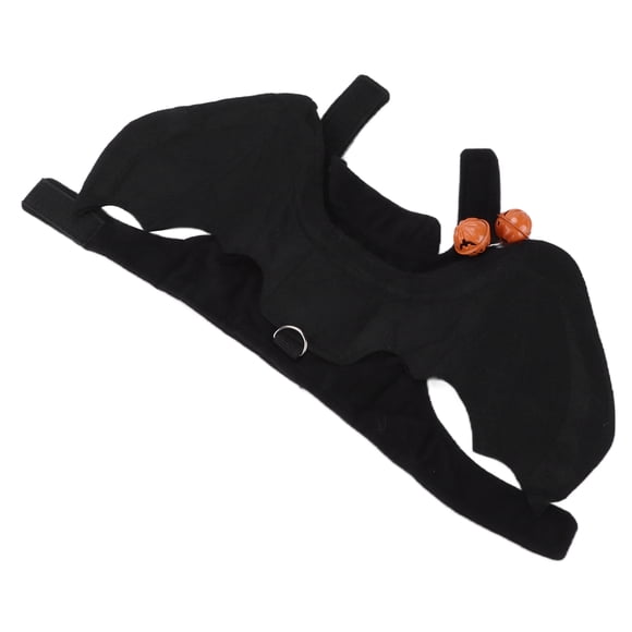 Alas de murciélago para gatos y mascotas, alas de murciélago para gatos y campanas, disfraz para mascotas, disfraces de Halloween para perros, uso conveniente Jadeshay A