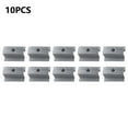 thumbnail image 2 of 10 Pcs Solar Middle Clamp PV for Frame Height 25-50MM Aluminum Alloy Solar Access, 2 of 9