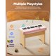 thumbnail image 2 of Piano Infantil Eastar Kido Digital de 32 Teclas Educativo Rosa, 2 of 9
