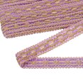 thumbnail image 3 of 13 Yards Gimp Braid Trim, 3/4 inch Wide Curtain Fabric Trim，Upholstery Trim for Sewing DIY Crafts Purple, 3 of 6