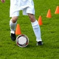thumbnail image 5 of Soccer Ball Size 5 Official Size Match Ball for Club Competition Training White, 5 of 6