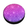 thumbnail image 2 of Kdxio Spare Tire Cover for RV Trailer, Waterproof Wheel Cover,Camper Spare Tire Cover Fit for Rv SUV Truck Travel Trailer 16 inch-Pink Purple Glitter, 2 of 8