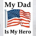 thumbnail image 3 of CafePress - My Dad Is My Hero Military Light T Shirt - Men's Classic Graphic T-Shirt, 3 of 4