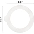 thumbnail image 2 of Bormioli Rocco 6 Piece Fido Jar Replacement Gaskets, 3.5", White, 2 of 4