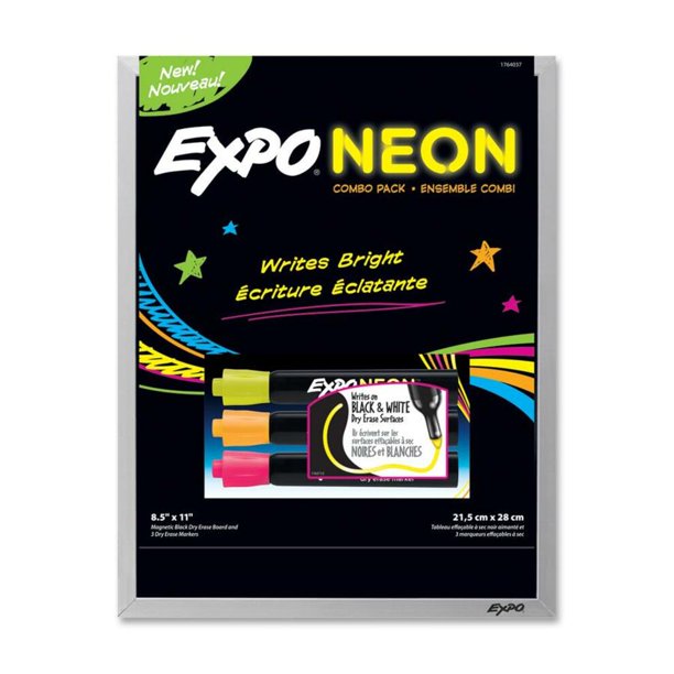 Expo Dry Erase Board with Neon Marker