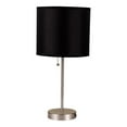thumbnail image 2 of 19"H Black Brush Steel Table, 2 of 2