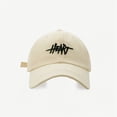 thumbnail image 3 of Gorra de béisbol bordada para hombre y mujer, gorro de algodón, Snapback, combina con todo, estilo Hip Hop, ideal para primavera y otoño, 3 of 4