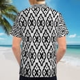 thumbnail image 6 of High Quality Hawaiian Shirts for Men Short Sleeve Aloha Beach Shirt Floral Summer Casual Button Down Shirts Blouses CBKCAR, 6 of 7