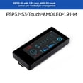 thumbnail image 2 of ESP32-S3 AMOLED 1.91 Inch M Touch Screen Development Board Dual-Core Supports 2.4GHz Wi-Fi Bluetooth Development Board, 2 of 10