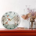thumbnail image 6 of Deers Balloons Trees Black 10 inch Wall Clocks Non Ticking Easy to Read Battery Decorative for Home Bathroom Kitchen Bedroom Living Room, 6 of 8