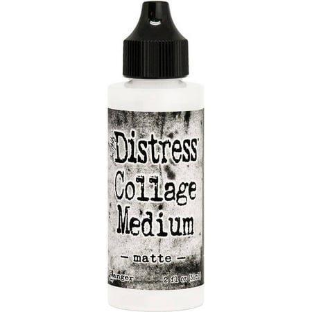 UPC: 0789541073031 | Ranger THoltz Distress Collage Medium Matte 2oz