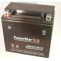 PowerStar PM14-BS-HD-123 230Cca H-D Ytx14-Bs Atv Battery