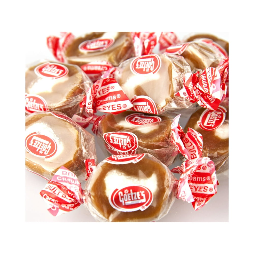 Goetze's Original Vanilla Caramel Creams Retro Candy 4 pounds
