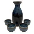 thumbnail image 2 of Japanese Sake Set - 5 Piece Set - Ceramic Sake Glasses, 2 of 10