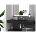 thumbnail image 3 of Castello USA Juniper 36" - 72" Solid Surface Wall Mounted Sink, 3 of 7