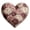 🍒 D_Base#4927, variant on Heart Shaped Floral Throw Pillow Soft Fabric Romantic Home Decor for Couch Bed and Valentine Gifts