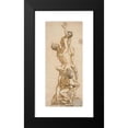 thumbnail image 2 of Andrea Andreani 13x24 Black Modern Framed Museum Art Print Titled - The Rape of a Sabine (1584), 2 of 5