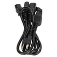 thumbnail image 4 of Power Cord Splitter,1 to 4 Outlet Cable Strip Extension Cord Splitter Exquisite Design, 4 of 14