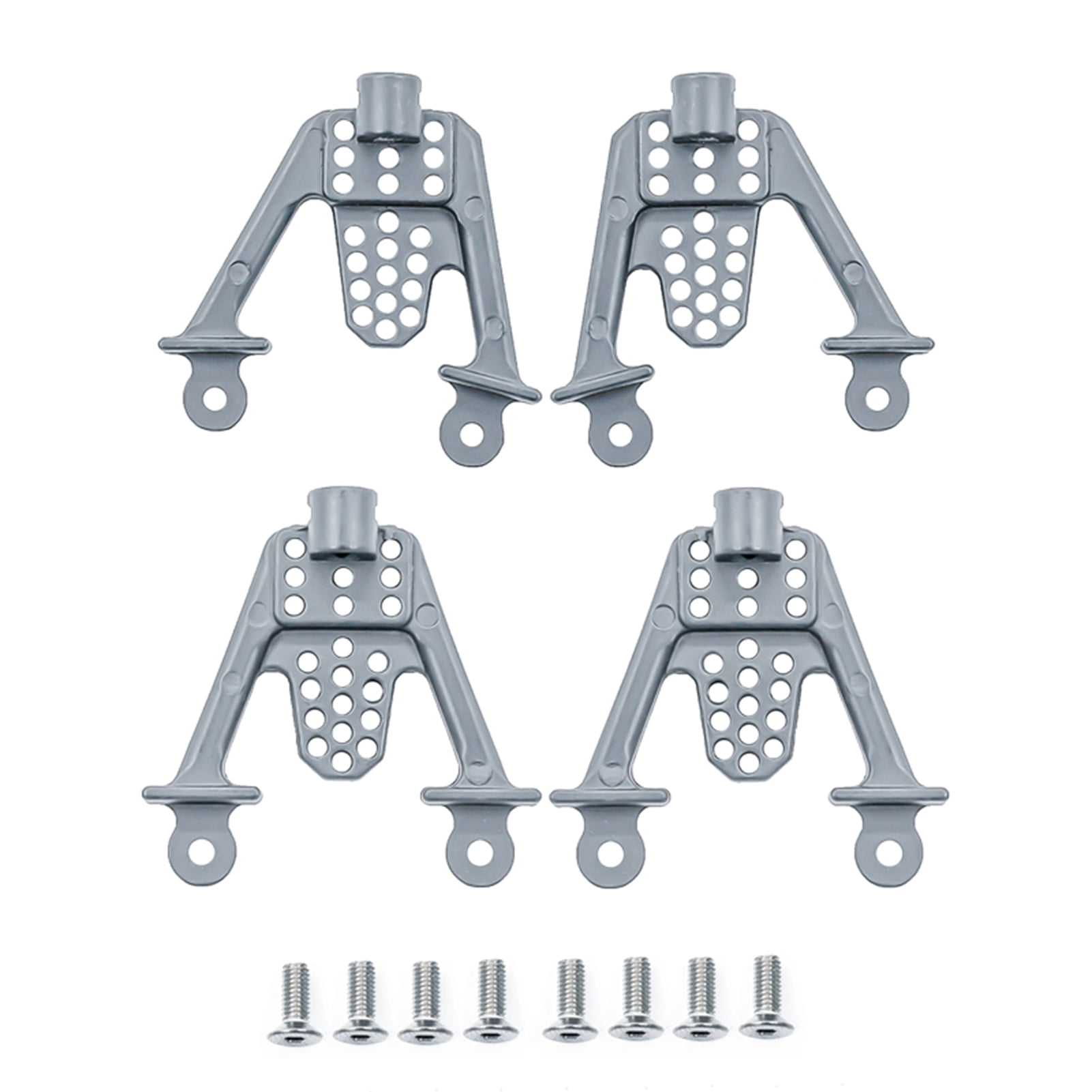Tomshoo Shock Absorbers Tower Hoops Bracket Mount Zinc Alloy Shock Tower Replacements for 110