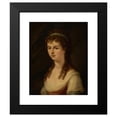 thumbnail image 2 of George Henry Harlow 20x24 Black Modern Framed Museum Art Print Titled - Portrait of a Young Lady, 2 of 5