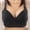 Black, variant on Tbopshirt Bras for Women,Woman's Solid Color Comfortable Hollow Out Perspective Bra Underwear No Rims