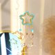 thumbnail image 1 of Campanas De Viento Atrapasueños de cristal creativo K9 con estrella de cinco puntas (azul) Wdftyju Libre de BPA, 1 of 3