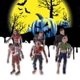 thumbnail image 3 of CUITING 6Pcs Walking Corpses Model Terror Zombies Kids Children Action Figure Toys Dolls, 3 of 8