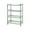 Green, variant on 4-Tier Bathroom Storage Rack Multi-Layer Organizer Kitchen Counter Shelf - Tool-Free Assembly Space Saving Design(Blue)