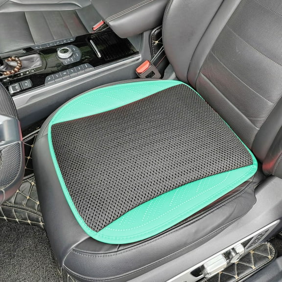 Car Ventilated Seat Cushion, Breathable Cooling Gel Pad for Office and Home, Anti Slip Pressure Relief Car Seat Mat, Soft Comfortable Air Circulation Cushion for Long Driving Support and Relaxation