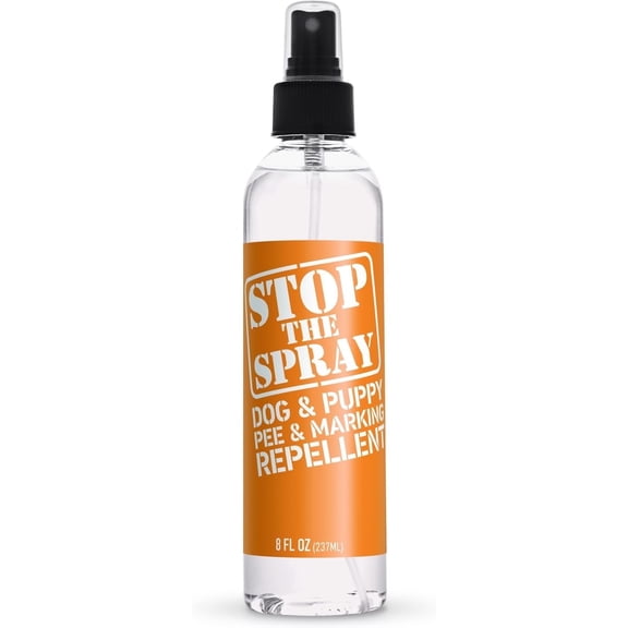 EBBP Stop the Spray Puppy Potty Training Spray, Indoor Dog Potty Training Spray and Pee Deterrent, 8 oz