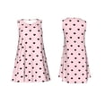 thumbnail image 7 of Lsque Cute Cat Pattern Summer Dresses for Women – Sleeveless T-Shirt Swing Sundress, Perfect for the Beach and Casual Days, 7 of 7