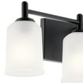 thumbnail image 5 of 45575BK Kichler Lighting Shailene - 4 Light Bath Vanity Approved for Damp Locations - with Transitional inspirations - 8.25 inches tall by 29.5 inches, 5 of 10