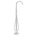 thumbnail image 2 of Safavieh Solea Capri Single Handle Above Ground Shower System, Brushed Nickel, 2 of 7