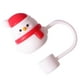 thumbnail image 2 of Tapas Paja Navideñas PVC 10 Mm para 30/40 Oz (muñeco Nieve), 2 of 3