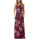 thumbnail image 1 of Vestido largo suelto sin mangas de verano para mujer Vestido largo casual con bolsillos Fokelyi FSHY034-101, 1 of 3