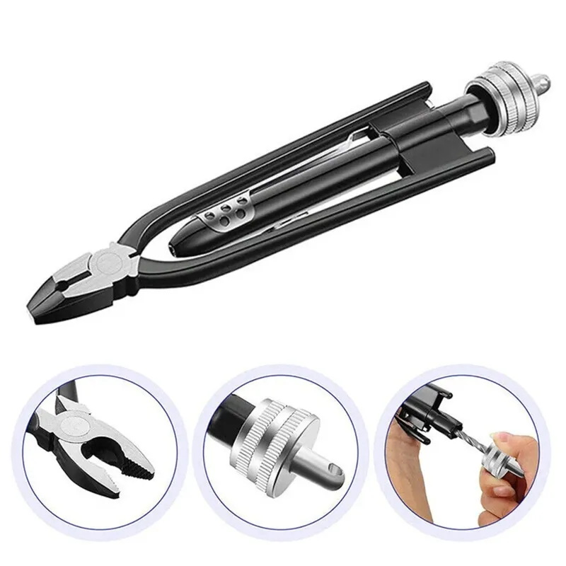 6/9 Inch Safety Wire Twisting Pliers with Spring Return Quick Twist Pliers Wire Twister Pliers Tool for Aircraft Auto Industry