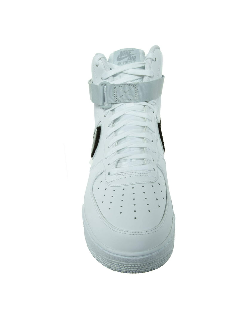 Mens Nike Force 1 High '07 LV8 White Pure Platinum - Walmart.com