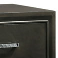thumbnail image 3 of Grey Bedroom Nightstand With 2 Drawers, Stop And Practical Design For Use, Drawers Functionality, 3 of 3
