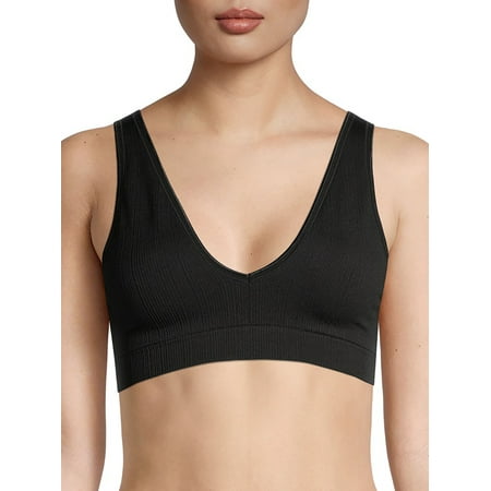 

No Boundaries Juniors Seamless V-Neck Bralette