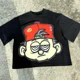 thumbnail image 5 of Camisetas con estampado de manga Y2K para mujer, ropa divertida Y2K, con la imagen de Screaming Goat, 5 of 5