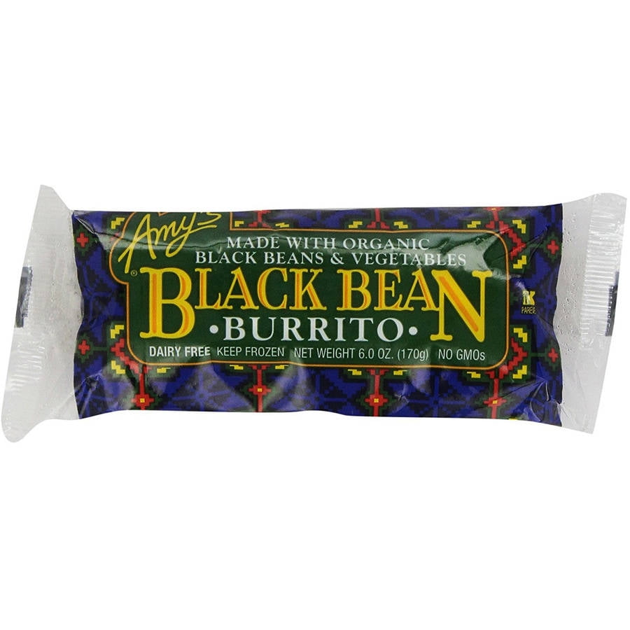 Amy's Vegetarian Burritos & Wraps, (Pack of 12), Frozen, Multiple