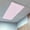 Pink, variant on Pink White Stripe Fluorescent Light Covers, Modern Minimalist Geometric Striped Magnetic Light Covers for Ceiling Lights, Fluorescent Ceiling Shade Filters for Classroom Bedroom Office 4x2Ft x 1PCS
