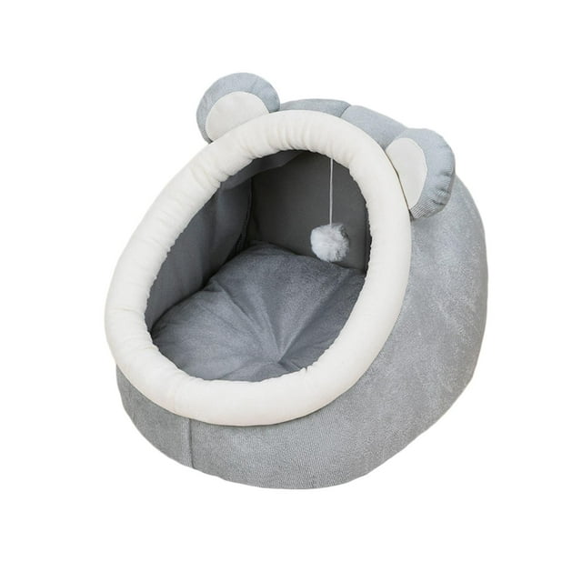 Cama para gatos tipo cueva Salvador antideslizante lavable suave L