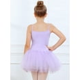 thumbnail image 2 of Stelle Camisole Ballet Leotard Tutu Sleeveless Skirted Classic Ballerina Dance Dresses Outfit for Girls,Lavender,3-4T, 2 of 9